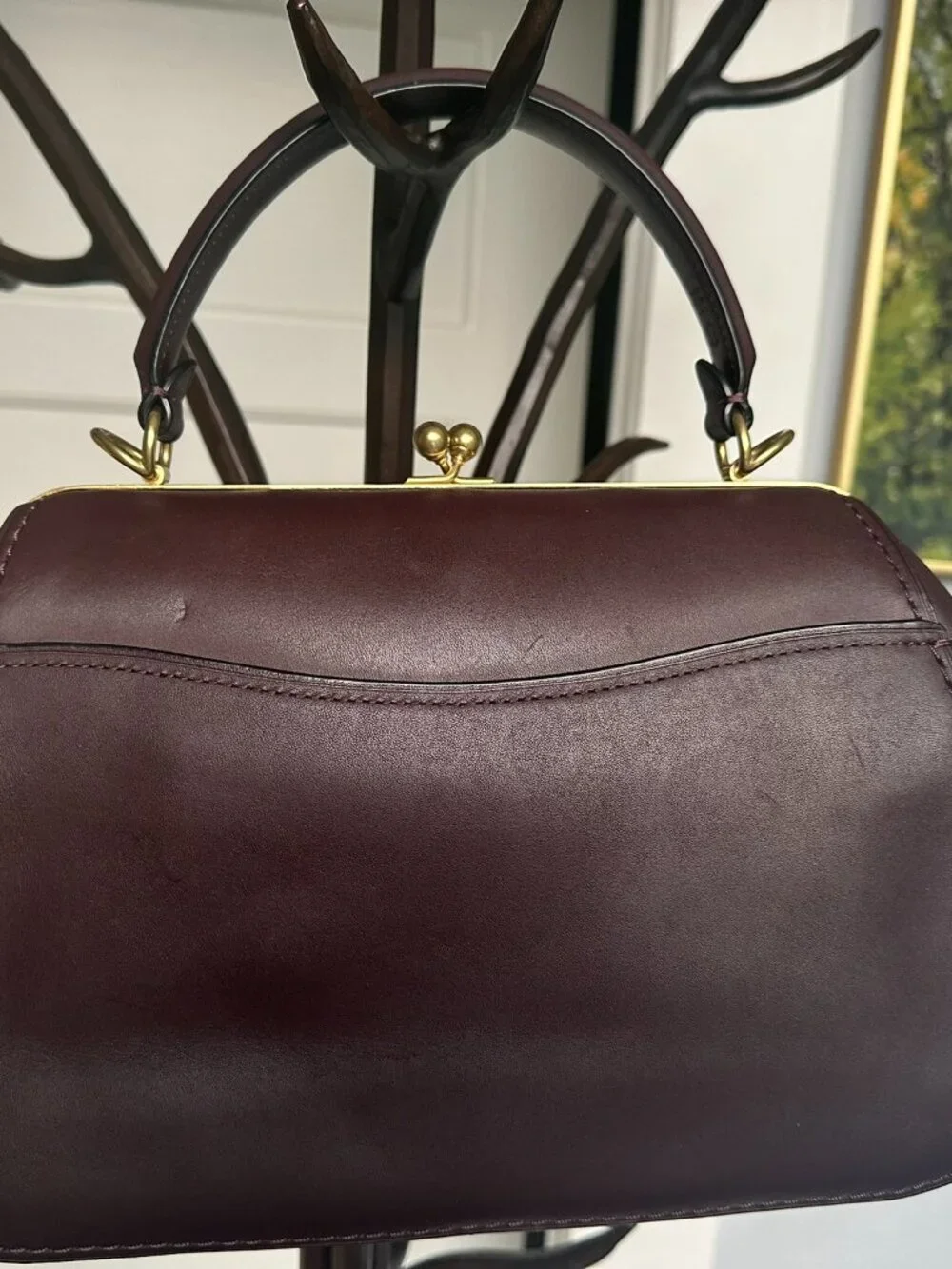 Coach Kisslock Frame Bag